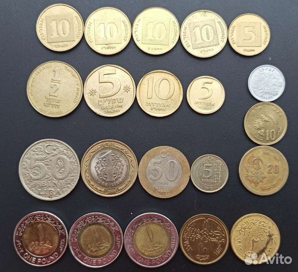 Монеты разных стран мира