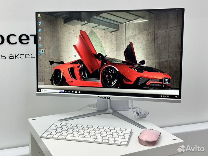Моноблок 24 дюйма Core i5 SSD 256Gb озу 8Гб