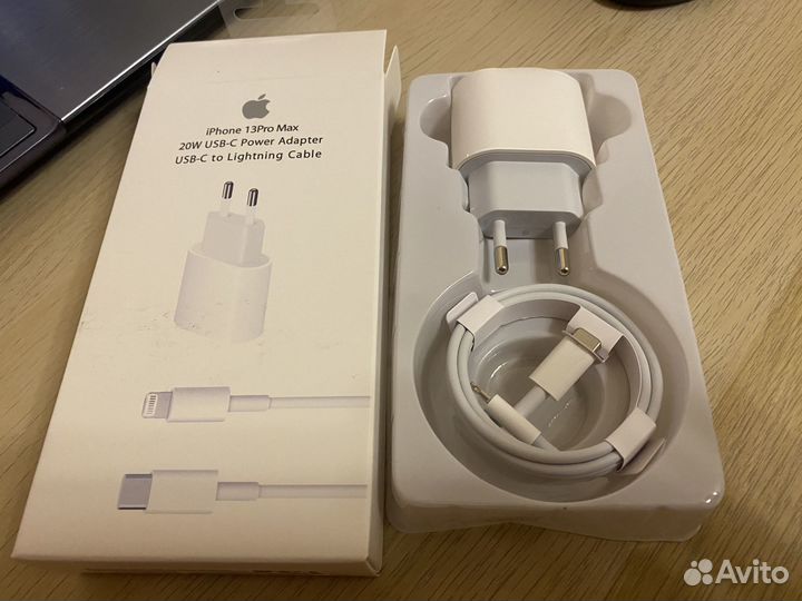 Блок питания + кабель Apple