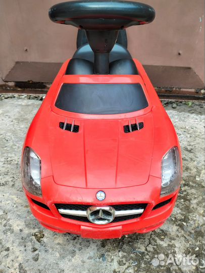 Машинка каталка толокар mercedes