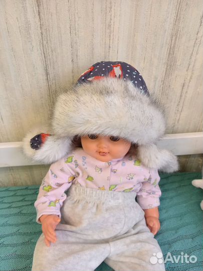 Шапка зимняя для девочки 48 50