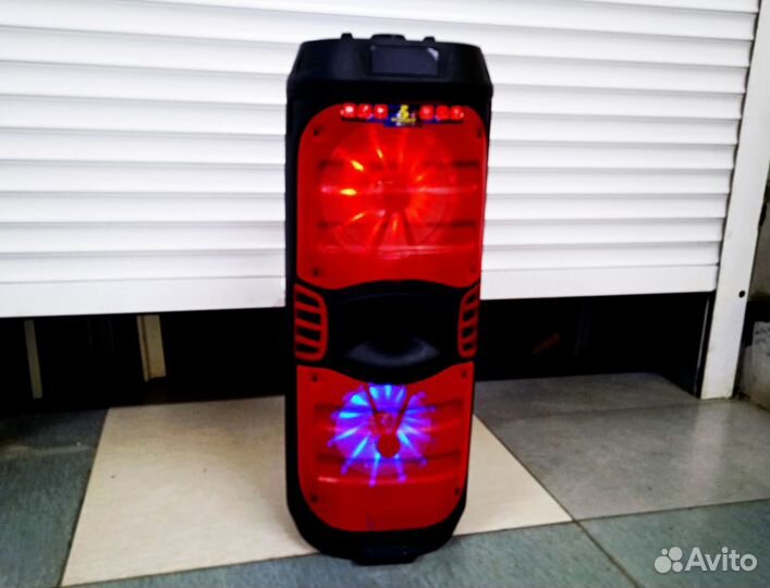 Музыкальный Центр С Караоке + Пульт + Радио + Blue