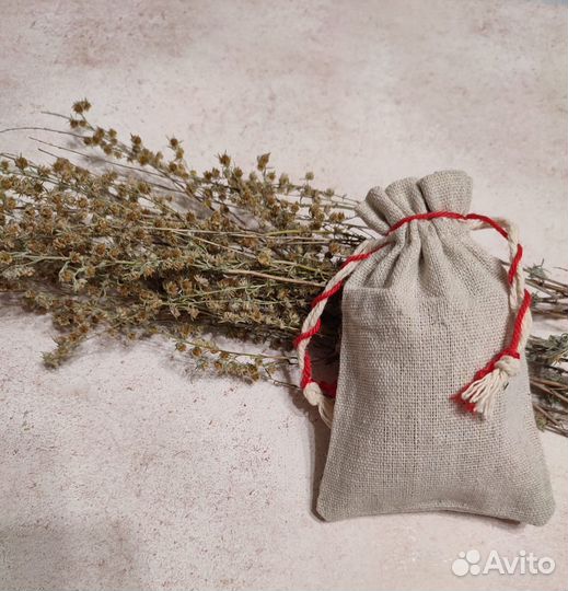 Оберег мешочек с полынью
