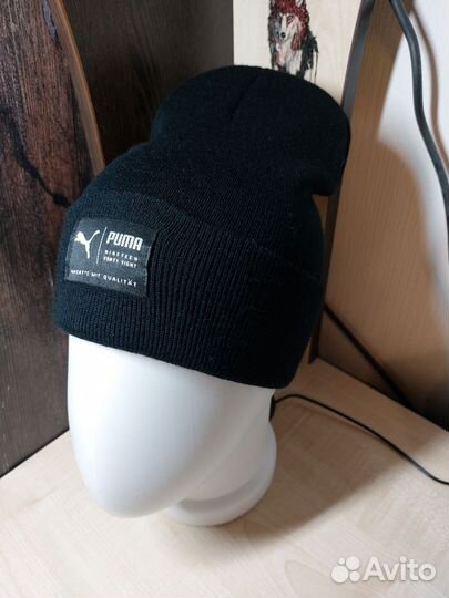 Шапка чёрная Puma
