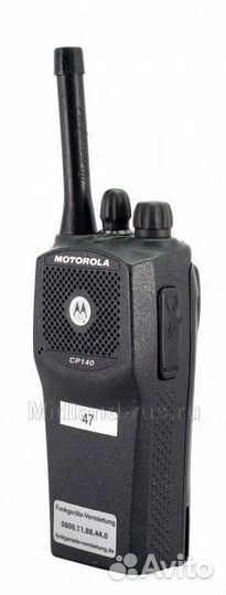 Рация Motorola CP140 400-470 Мгц Новая