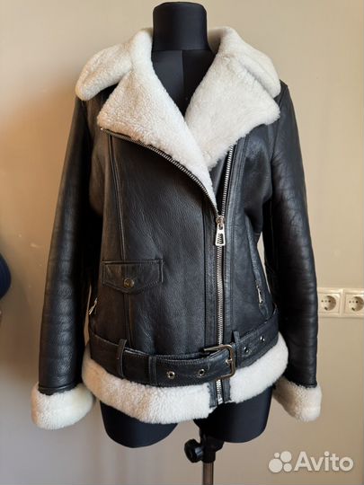 Дублёнка натуральная овчина Снежная Королева