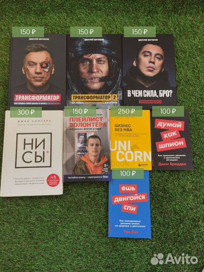 Книги по бизнесу и саморазвитию