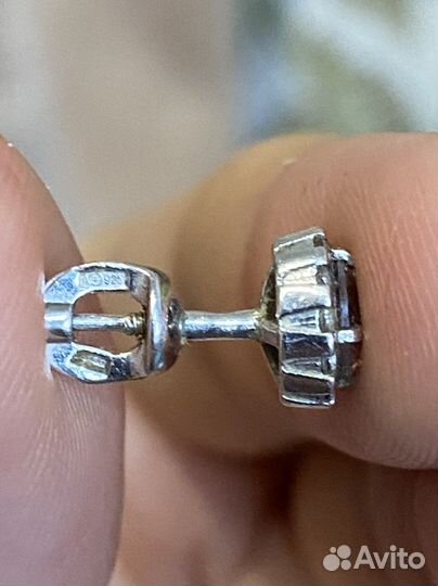 Серебряные серьги