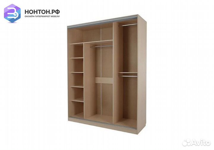 Шкаф-купе Бассо 9-600 энерджи дуб млечный