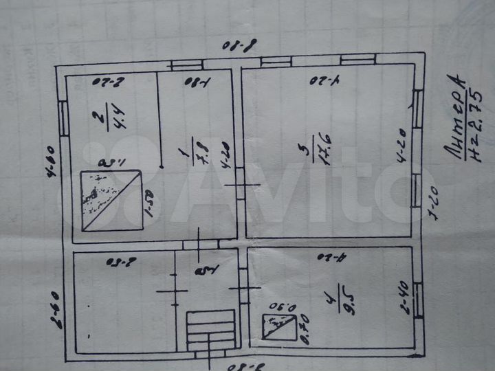Дом 39,3 м² на участке 9,3 сот.