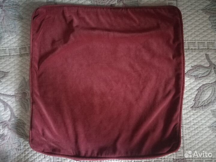 Наволочка декоративная 45х45см, б/у, amo la casa