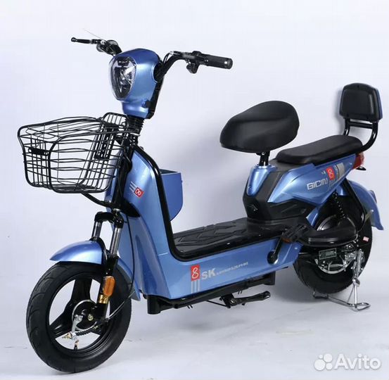 Новый Электроскутер SK8 450W Green 2024