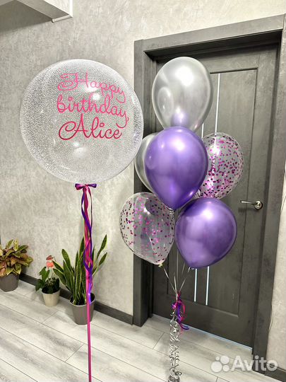 Воздушные шары, шары на выписку, день рождения