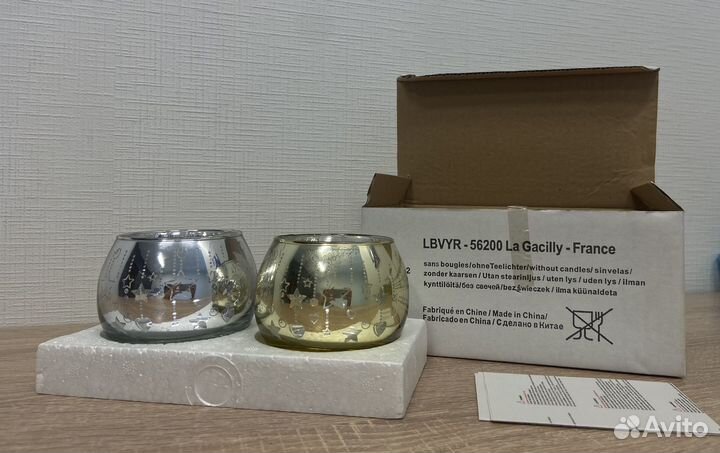 Подсвечники интерьерные новые yves rocher