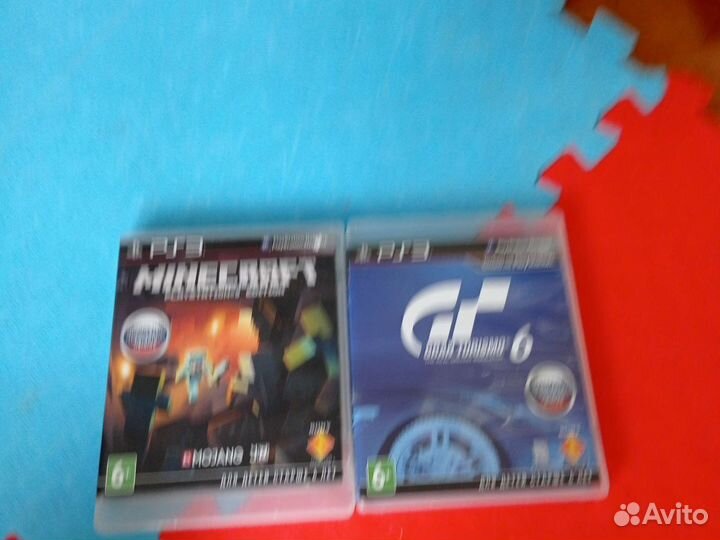 Диски на ps3 6+ 2штуки