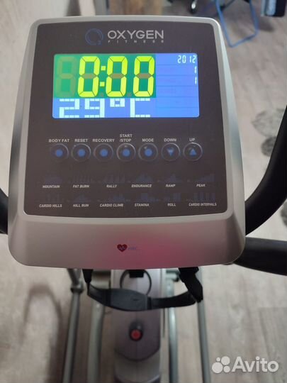 Эллиптический тренажер oxygen EX-35fd HRC+