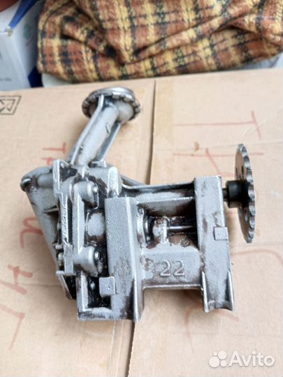 Масляный насос renault logan