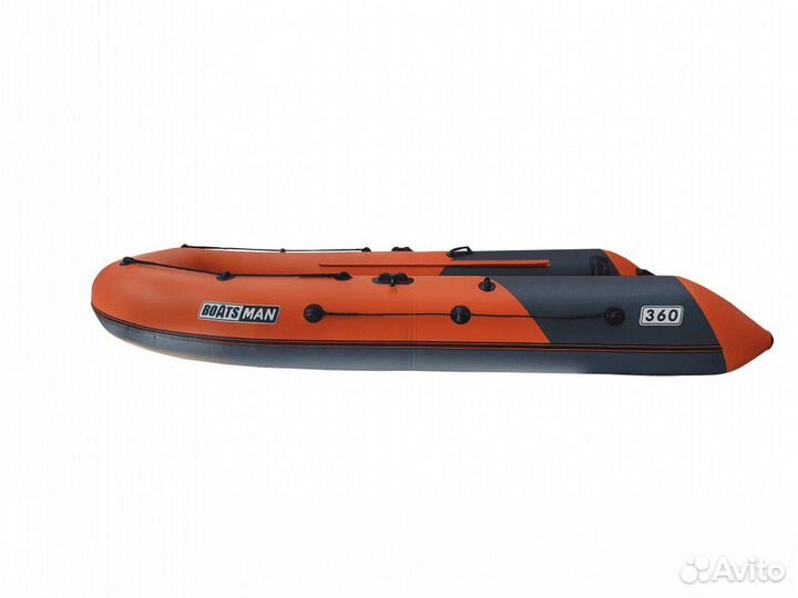 Лодка пвх BoatsMan BT360AS с литыми ручками