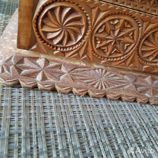 Шкатулка деревянная СССР