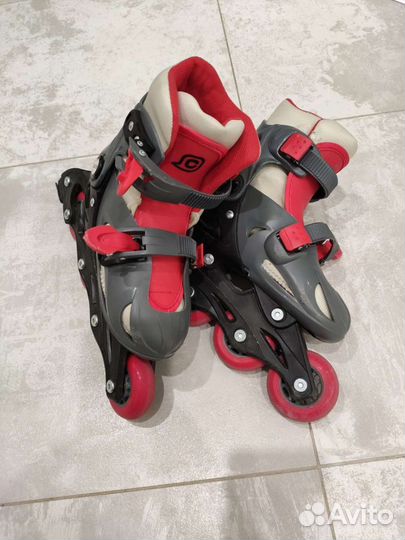Роликовые коньки детские раздвижные