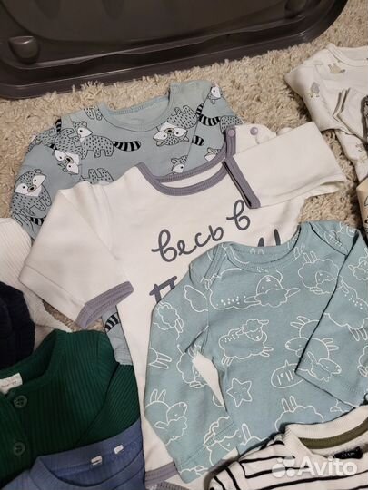 Большой пакет одежды 68-74 р