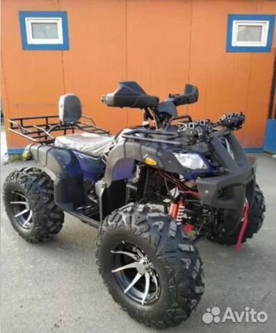 Квадроцикл Grizzly 300cc синий