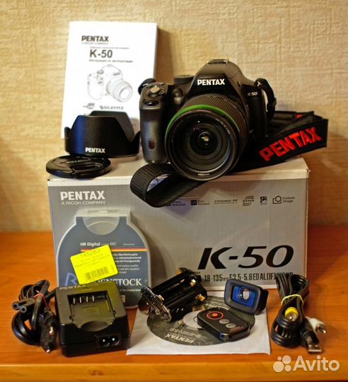 Pentax K50 Kit 18-135