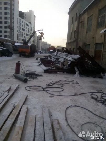 Демонтаж зданий Металлоконструкций любой сложности