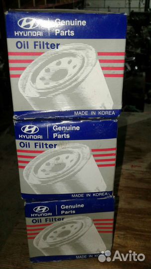 Фильтр масляный hyundai Kia