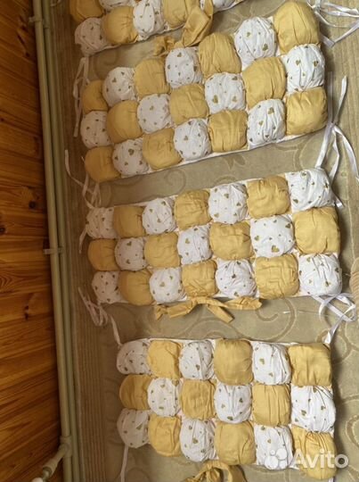 Бортик для детской стандартной кроватки