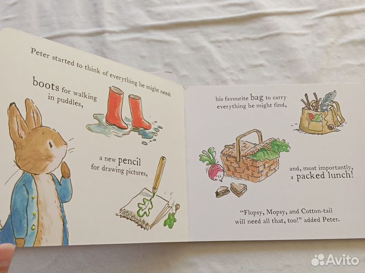 Детские книги на английском Peter Rabbit