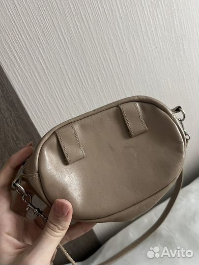 Мини сумка из натуральной кожи