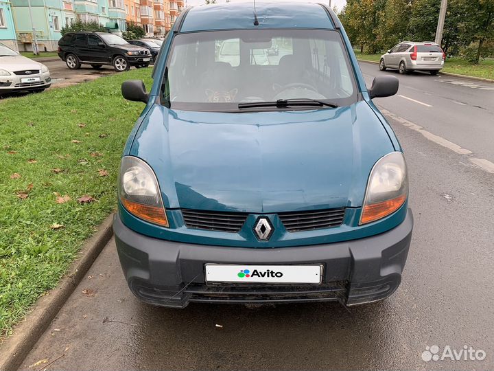 Renault Kangoo 1.6 МТ, 2004, 200 000 км