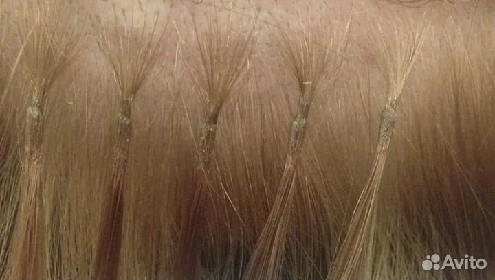 Наращивание волос холодное ультразвуковое горячее