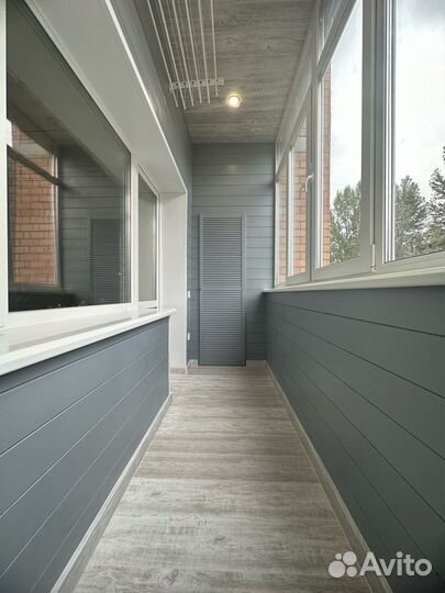 Отделка и остекление балконов 