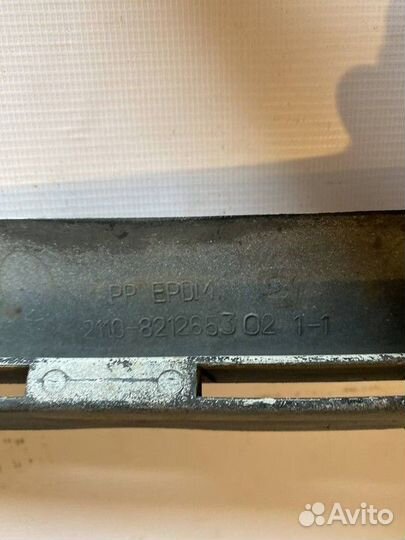 Накладка бампера под фару левая LADA 2110