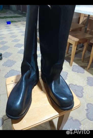 Сапоги кирзовые СССР