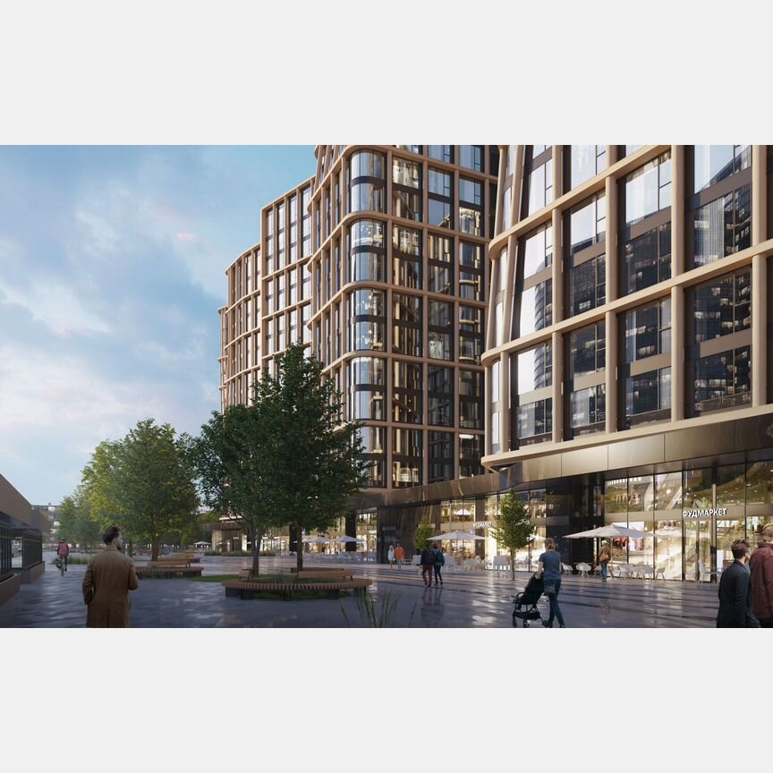 2-к. квартира, 68,5 м², 8/16 эт.