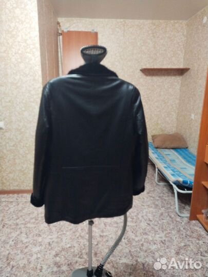 Мужская дубленка пальто