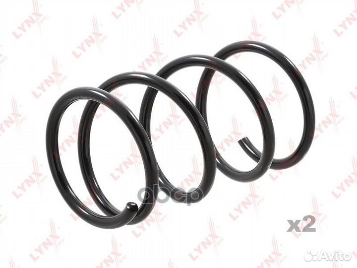 Пружина подвески передняя перед прав/лев