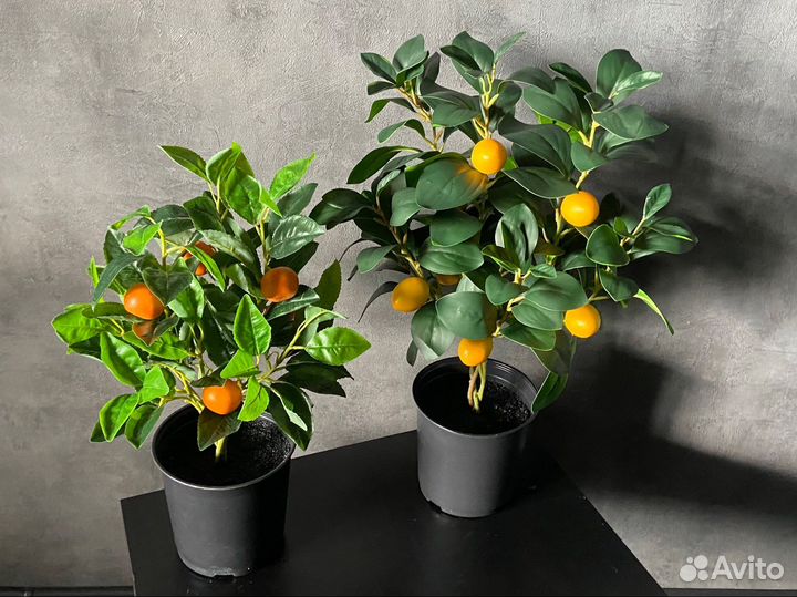 Искусственное дерево (лимон, мандарин)