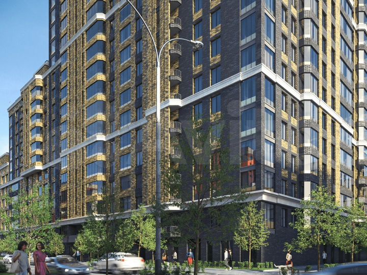 2-к. квартира, 76,9 м², 19/19 эт.