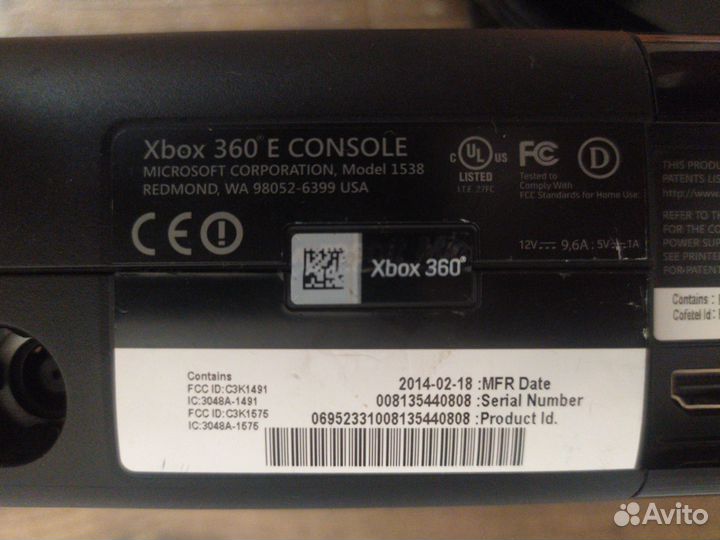 Xbox 360e(250gb+игры)