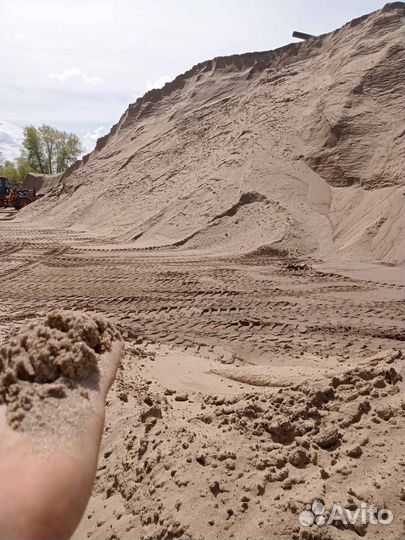 Песок речной от 1 до 15 тонн доставка
