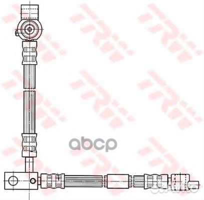 Шланг тормозной перед прав PHD541 TRW