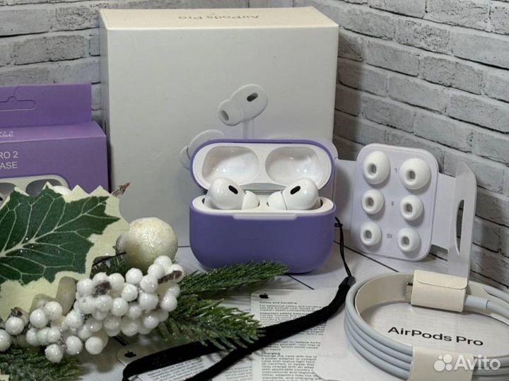 Наушники Air Pods Pro 2 + чехол в подарок