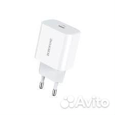 Сзу Type-C,20W 3A PD + QC 3,0 быстрая зарядка