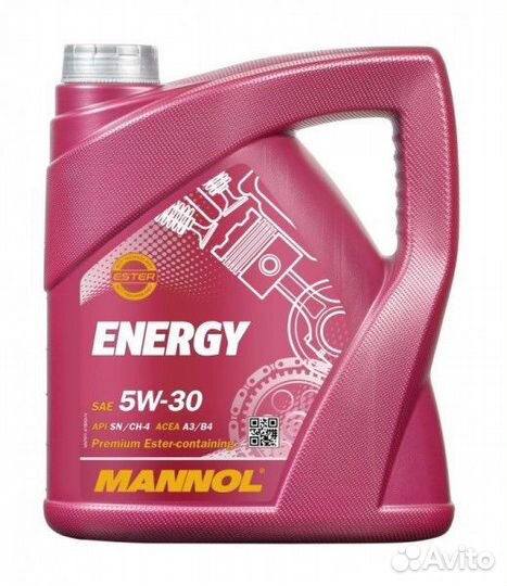 Масло моторное mannol energy 5w30