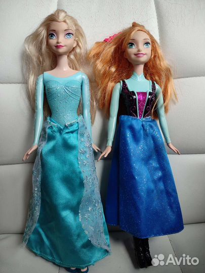 2 Куклы Эльза и Анна холодное сердце