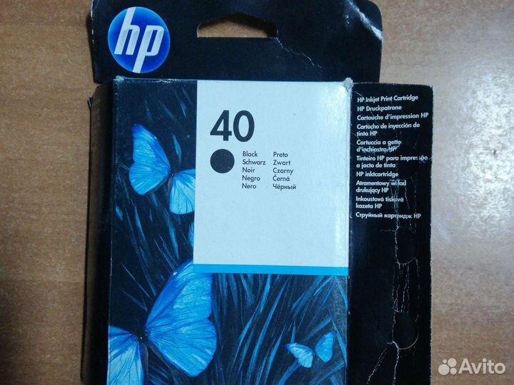 Картриджи струйные HP